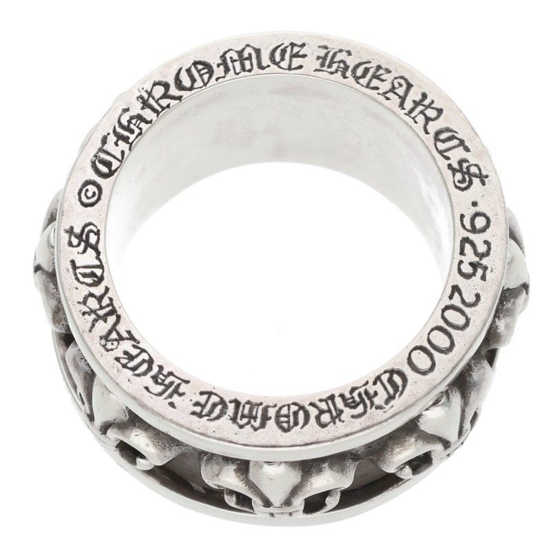 Chrome Hearts RING SPINNER BS Silver Ring Size JP 26