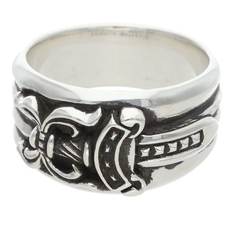 Chrome Hearts Sterling Silver Dagger Ring Size 26.5
