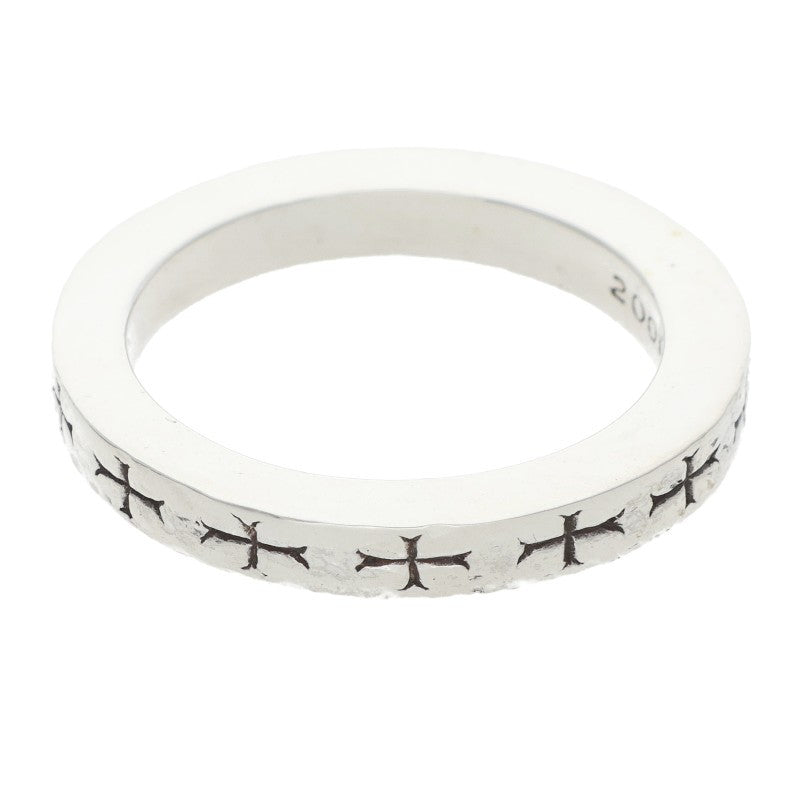 Chrome Hearts 3mm SPACER FUCKYOU Silver Ring Size ONE SIZE