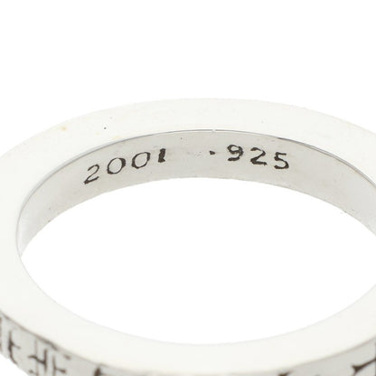 Chrome Hearts 3mm SPACER FUCKYOU Silver Ring Size ONE SIZE
