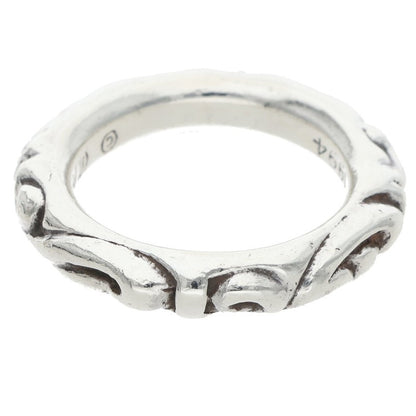 Chrome Hearts SCRL BAND Silver Ring Size ONE SIZE