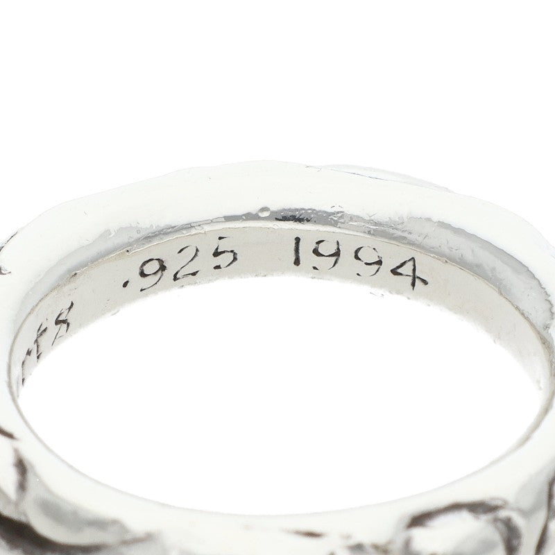 Chrome Hearts SCRL BAND Silver Ring Size ONE SIZE