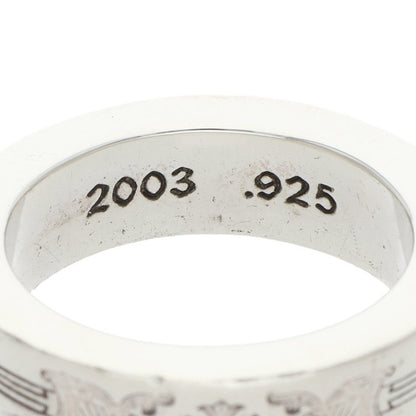 Chrome Hearts 6mm SPACER DAGGER Silver Ring Size 11.5
