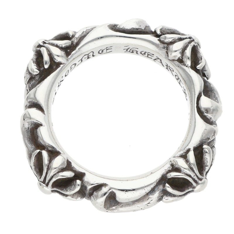 Chrome Hearts SBT BAND Silver Ring Size JP 7.5