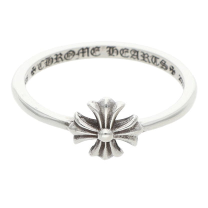 Chrome Hearts BUBBLEGUM CH PLS Silver Ring Size JP 11