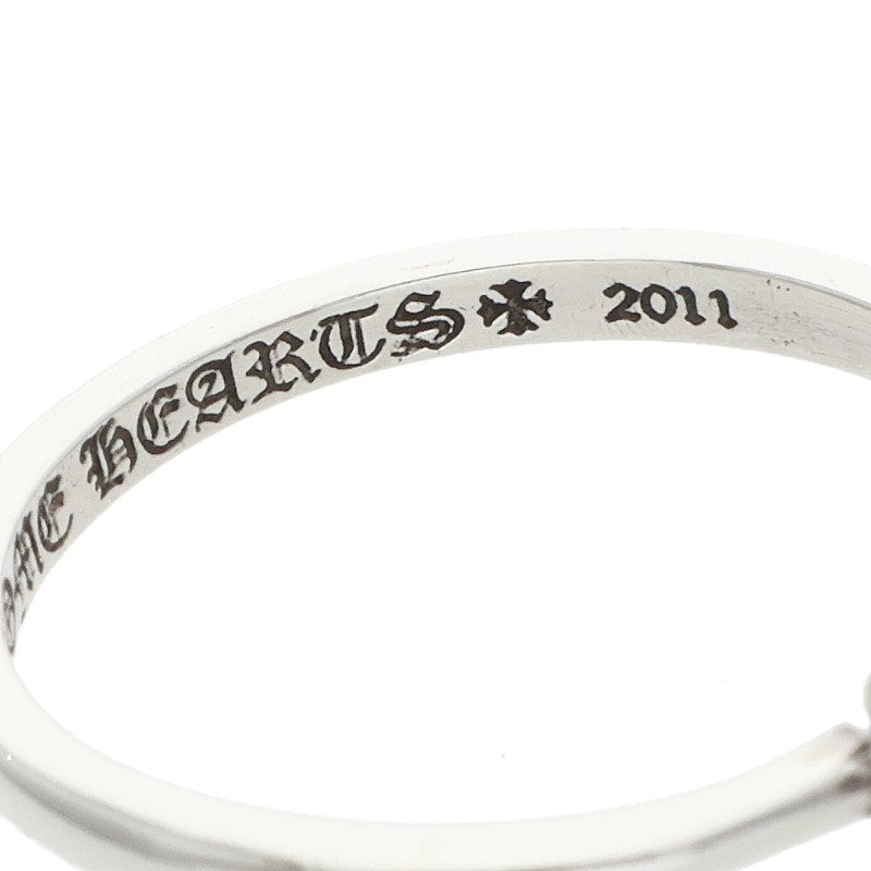 Chrome Hearts BUBBLEGUM CH PLS Silver Ring Size JP 11