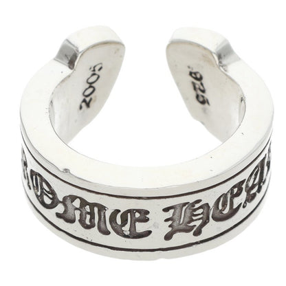 Chrome Hearts LG SCROLL LABEL 925 Silver Ring Size ONE SIZE