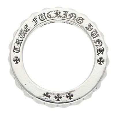 Chrome Hearts TFP PNK BIG Silver Ring Size JP 7