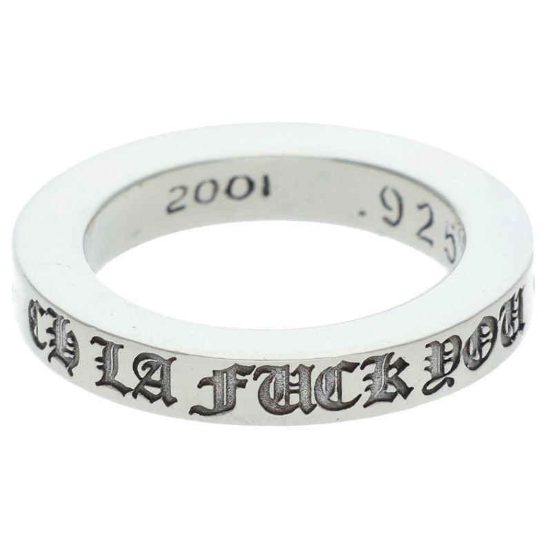 Chrome Hearts LA Exclusive 3mm Silver Ring Size ONE SIZE