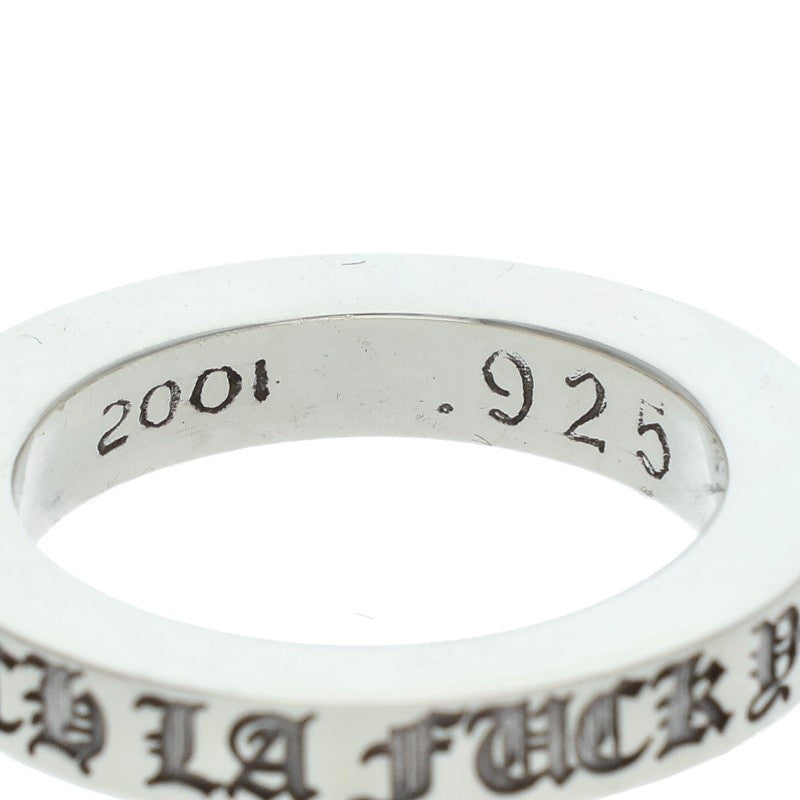 Chrome Hearts LA Exclusive 3mm Silver Ring Size ONE SIZE