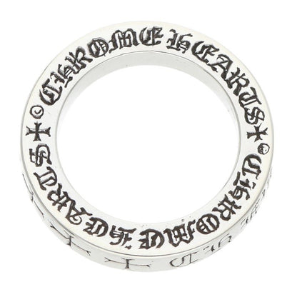 Chrome Hearts 3mm SPACER FUCKYOU Silver Ring Size JP 6