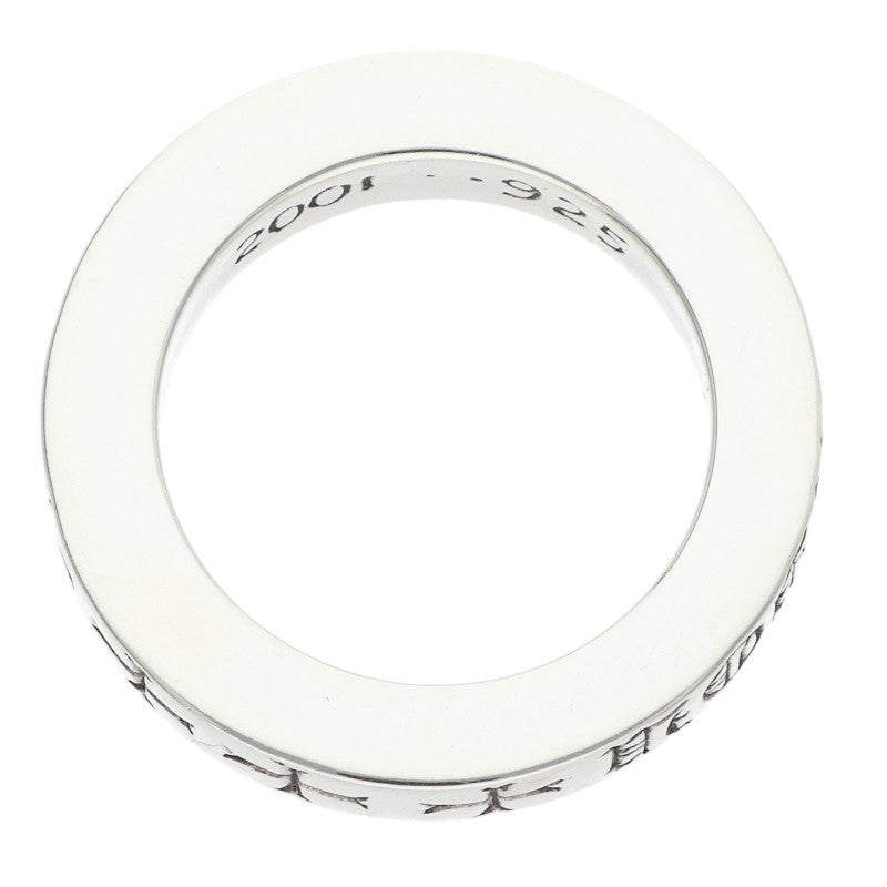 Chrome Hearts 3mm SPACER FUCKYOU Silver Ring Size JP 6