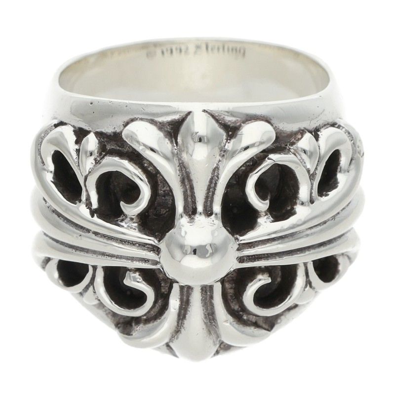 Chrome Hearts KEEPER Silver Ring Size JP 14.5