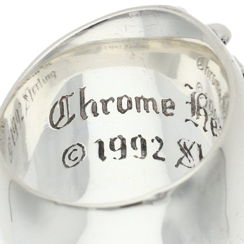 Chrome Hearts KEEPER Silver Ring Size JP 14.5