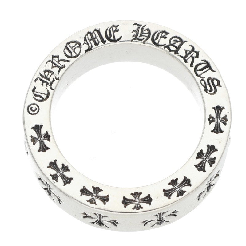 Chrome Hearts 6mm SPACER FOREVER Silver Ring Size JP 9