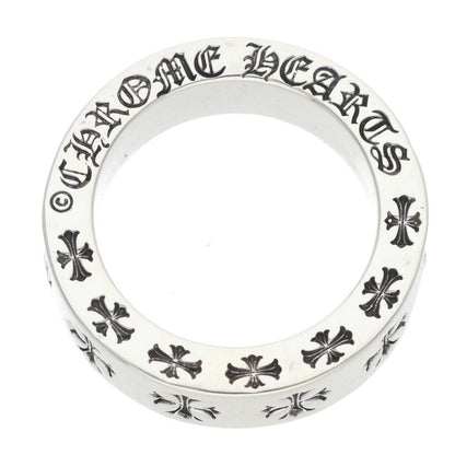 Chrome Hearts 6mm SPACER FOREVER Silver Ring Size JP 9