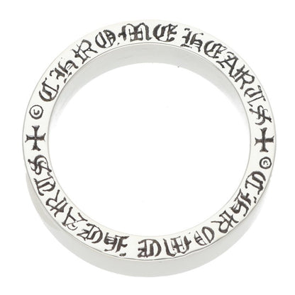 Chrome Hearts 925 6mm Spacer Plain Silver Ring Size ONE SIZE