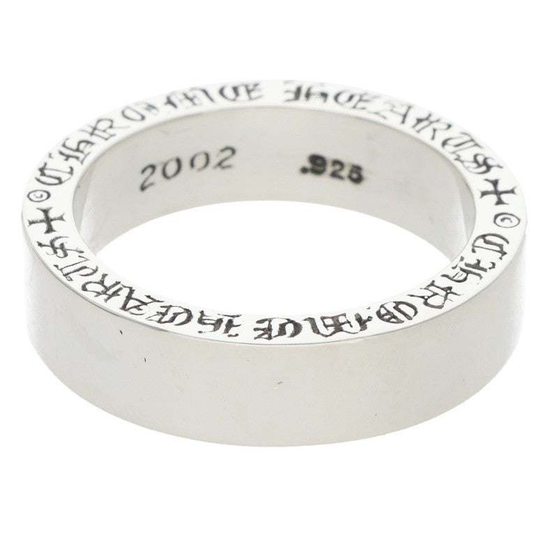 Chrome Hearts 925 6mm Spacer Plain Silver Ring Size ONE SIZE