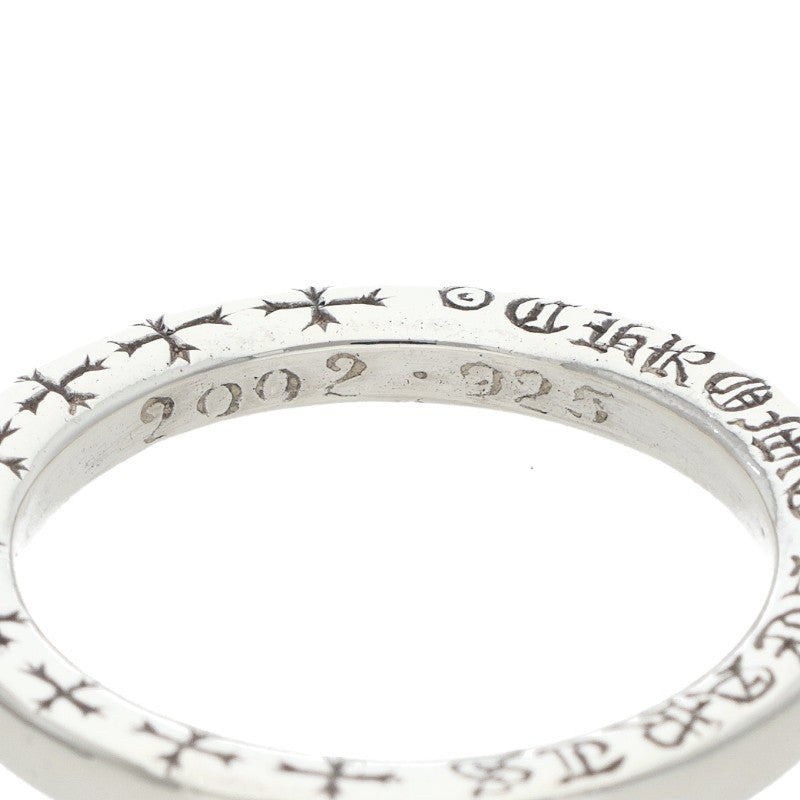Chrome Hearts NTFL 925 Silver Ring Size ONE SIZE