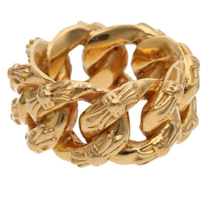 Chrome Hearts 22K Yellow Gold XTRA FANCY Ring Size JP 24