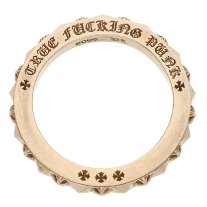 Chrome Hearts 22K True Fucking Punk Gold Ring Size JP 19