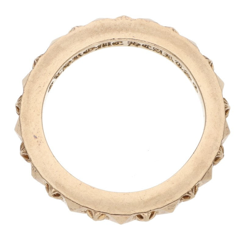 Chrome Hearts 22K True Fucking Punk Gold Ring Size JP 19