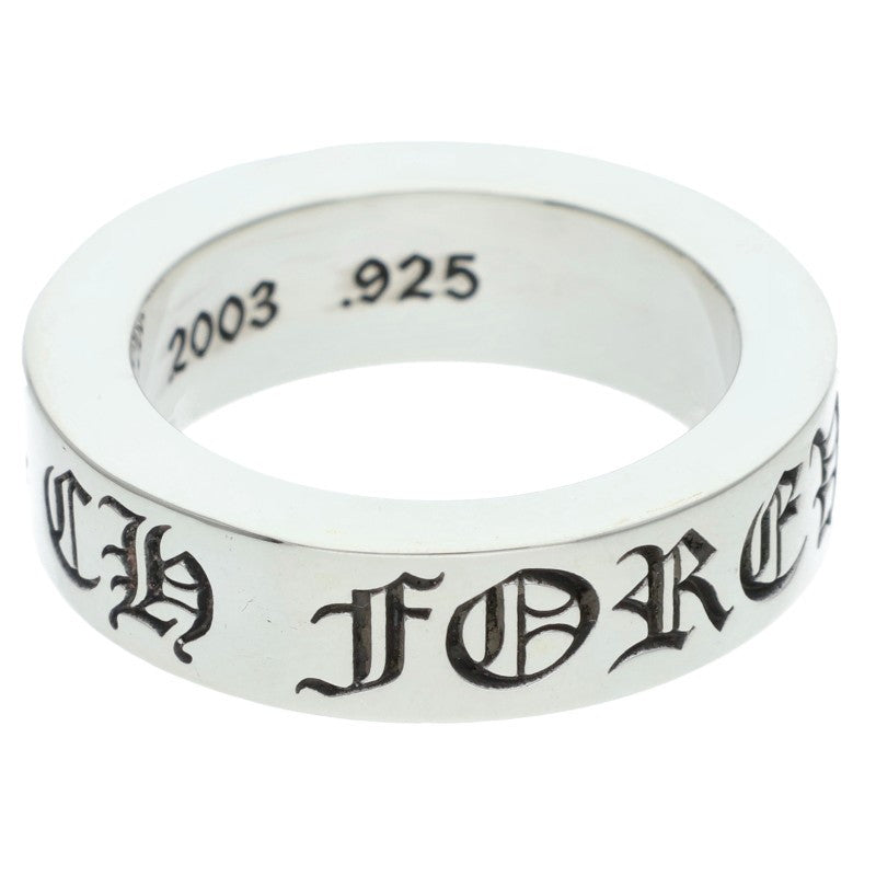 Chrome Hearts 925 6mm Spacer FOREVER Ring Size ONE Silver