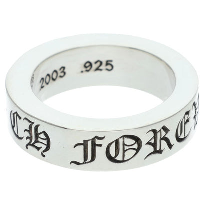 Chrome Hearts 925 6mm Spacer FOREVER Ring Size ONE Silver
