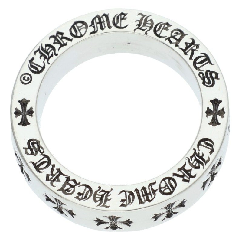 Chrome Hearts 925 6mm Spacer FOREVER Ring Size ONE Silver
