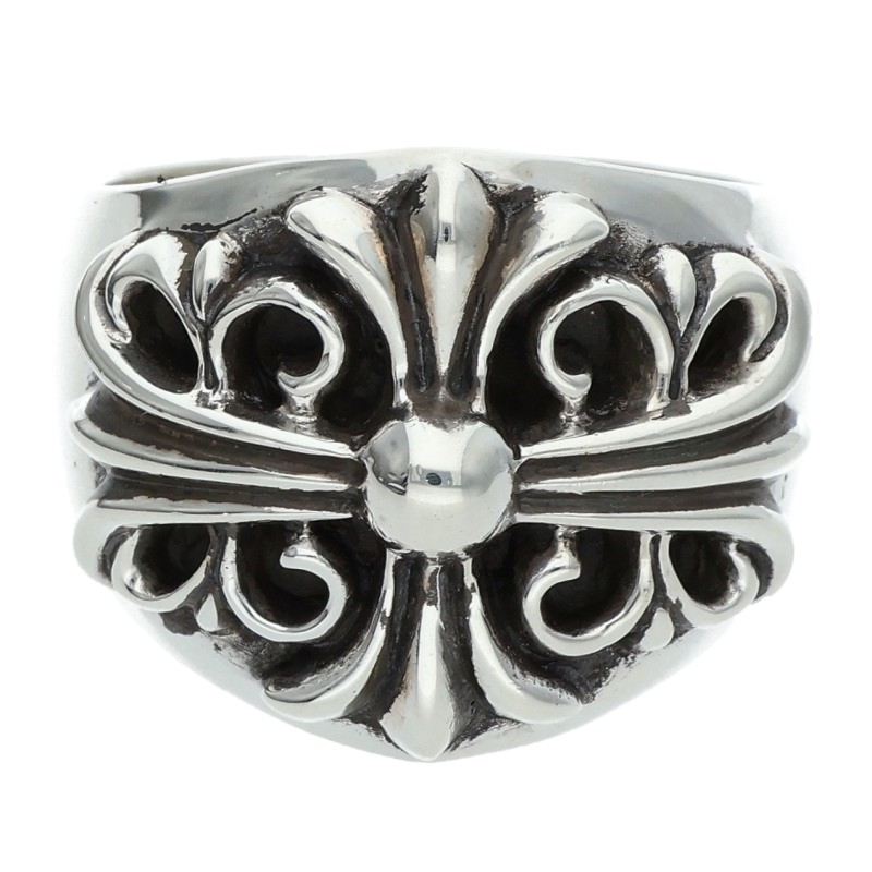 Chrome Hearts Sterling Silver KEEPER Ring Size ONE SIZE