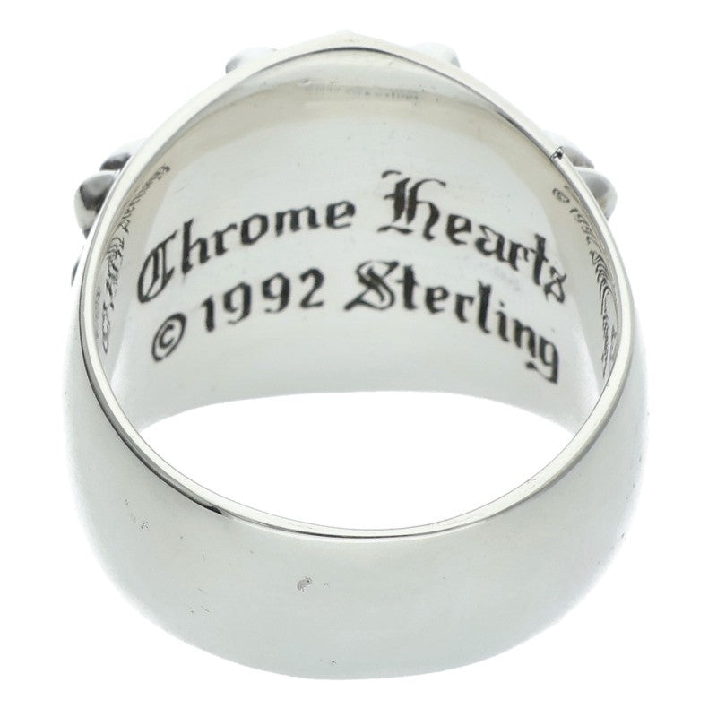Chrome Hearts Sterling Silver KEEPER Ring Size ONE SIZE