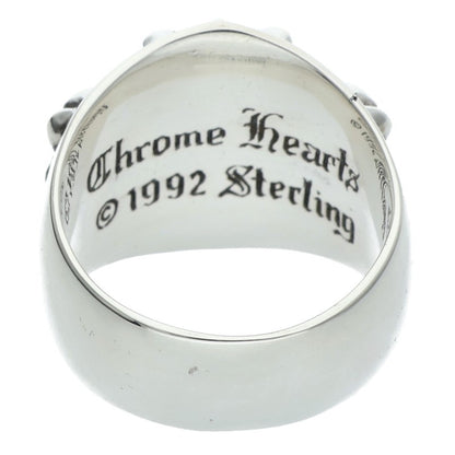 Chrome Hearts Sterling Silver KEEPER Ring Size ONE SIZE