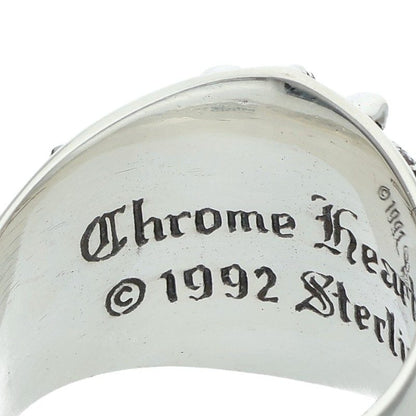 Chrome Hearts Sterling Silver KEEPER Ring Size ONE SIZE
