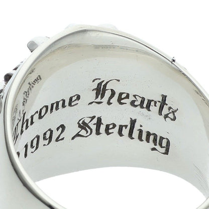 Chrome Hearts Sterling Silver KEEPER Ring Size ONE SIZE