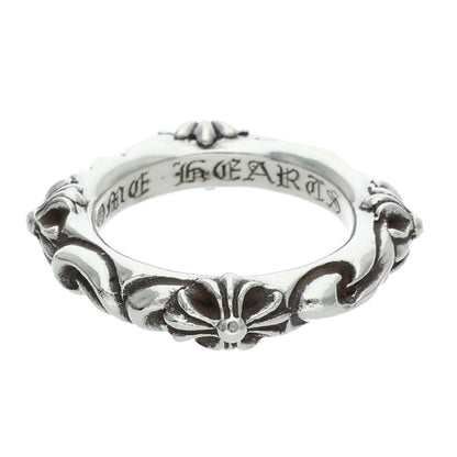 Chrome Hearts 925 SBT Band Silver Ring Size 16.5