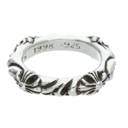Chrome Hearts 925 SBT Band Silver Ring Size 16.5