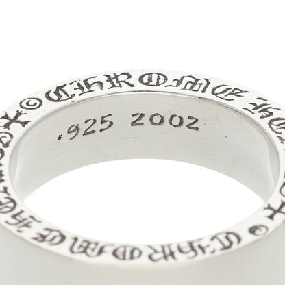 Chrome Hearts 6mm Spacer Plain Gallery Ring Size JP 12.5