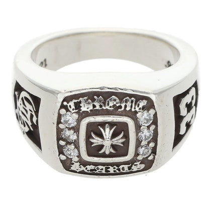 Chrome Hearts SM CHAMPION Pave Ring 925 Size ONE SIZE