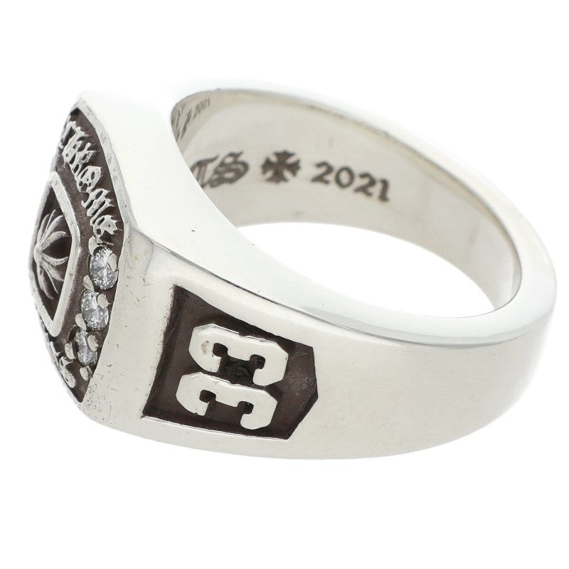 Chrome Hearts SM CHAMPION Pave Ring 925 Size ONE SIZE