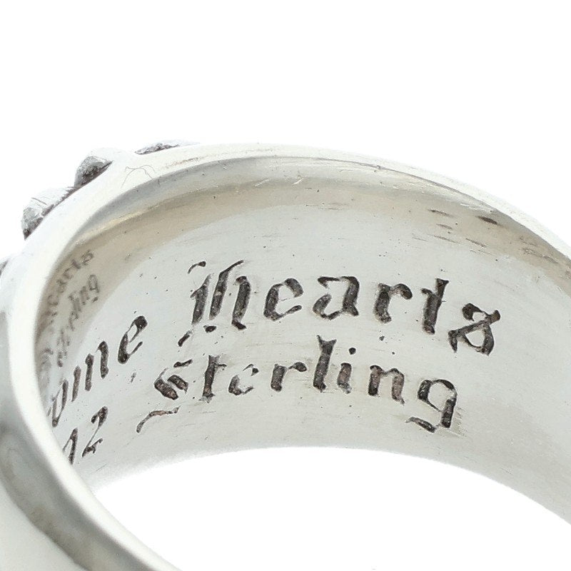 Chrome Hearts FLRL CRS Floral Cross Ring Size ONE SIZE