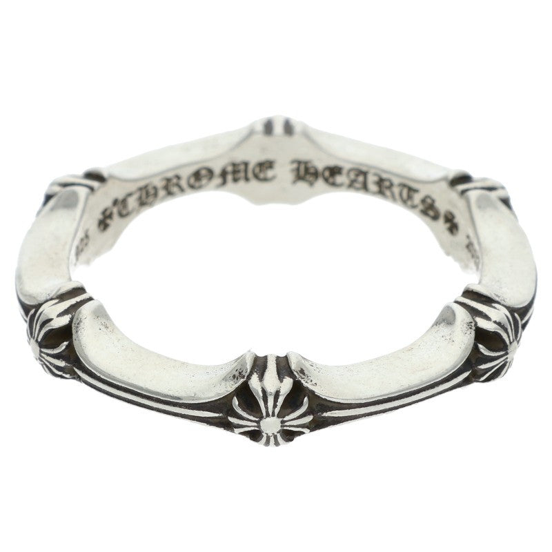 Chrome Hearts Plus & Bone Silver Ring Size 24.5