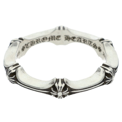 Chrome Hearts Plus & Bone Silver Ring Size 24.5