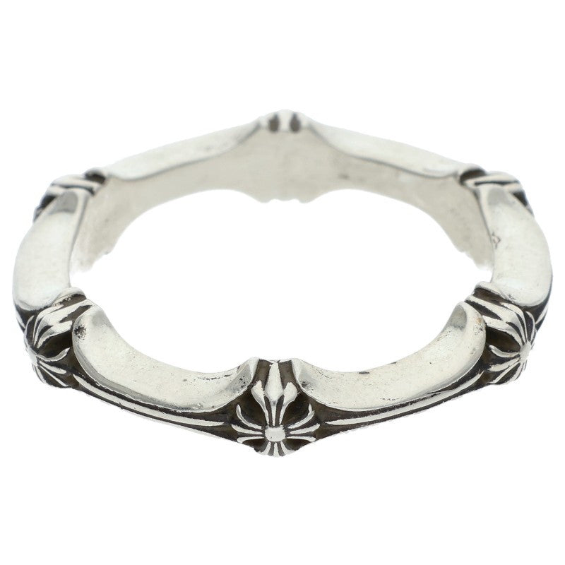 Chrome Hearts Plus & Bone Silver Ring Size 24.5