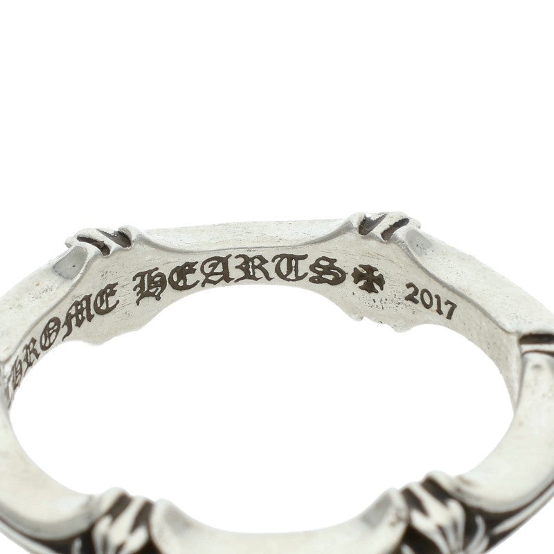 Chrome Hearts Plus & Bone Silver Ring Size 24.5