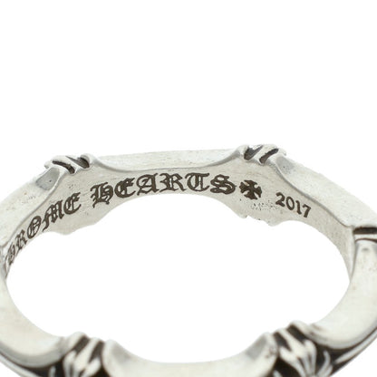 Chrome Hearts Plus & Bone Silver Ring Size 24.5