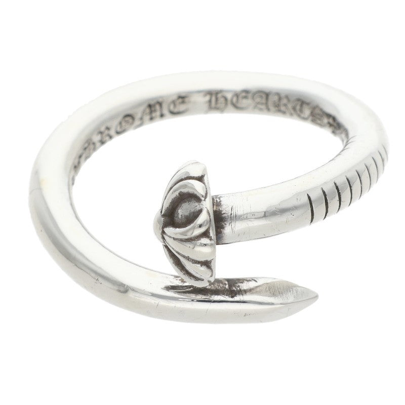 Chrome Hearts NAIL CRSBALL Silver Ring Size JP 18