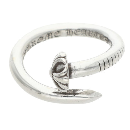 Chrome Hearts NAIL CRSBALL Silver Ring Size JP 18