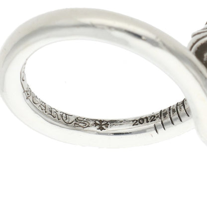 Chrome Hearts NAIL CRSBALL Silver Ring Size JP 18