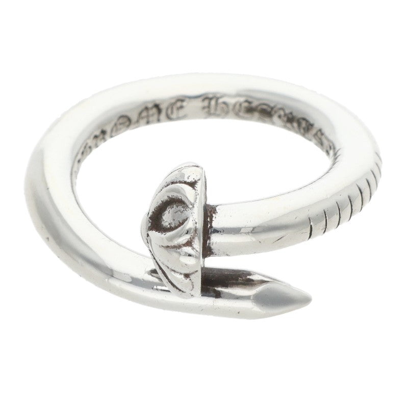 Chrome Hearts NAIL CRSBALL Silver Ring Size JP 10.5