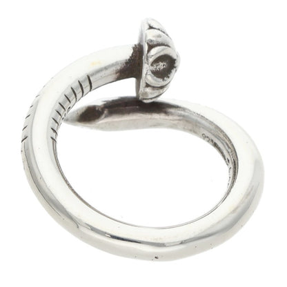 Chrome Hearts NAIL CRSBALL Silver Ring Size JP 10.5